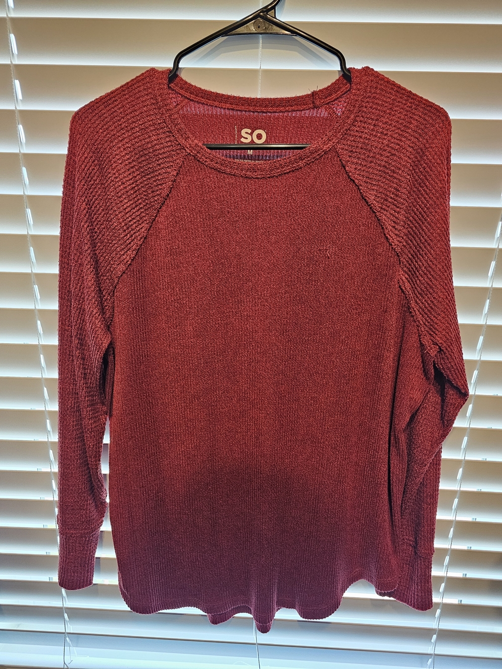 SO Brand Red Knit Sweater